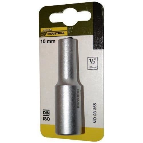 Förlängda uttag 1/2" PROXXON nr 23355, 10 mm