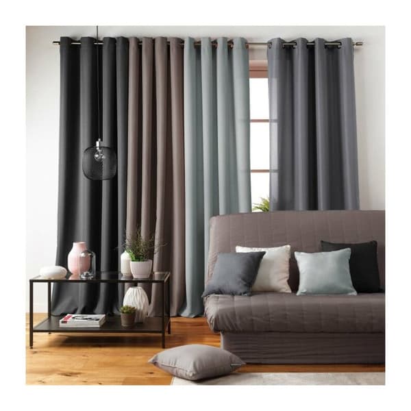 Galette 4 klaffar 36 x 36 x 3,5 cm essentiell vanlig polyester Vit