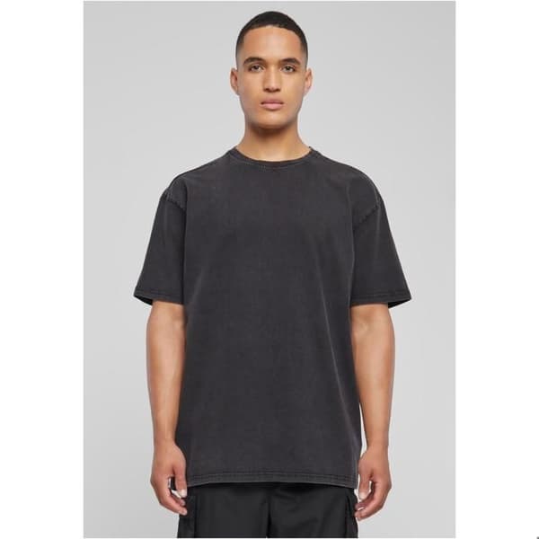 T-shirt blekt Merchcode Love Yourself First Acid Oversized