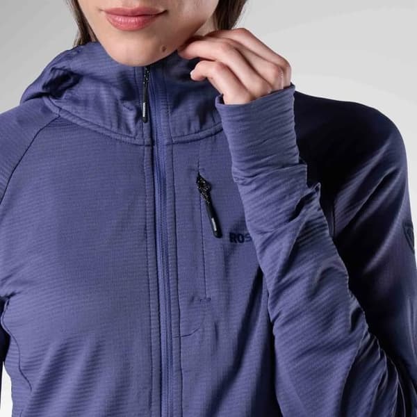 Texturerad hoodie för kvinnor Rossignol