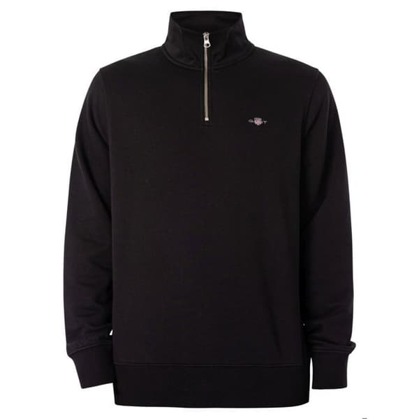 Sweatshirt med dragkedja 1/4 Regular Shield - GANT