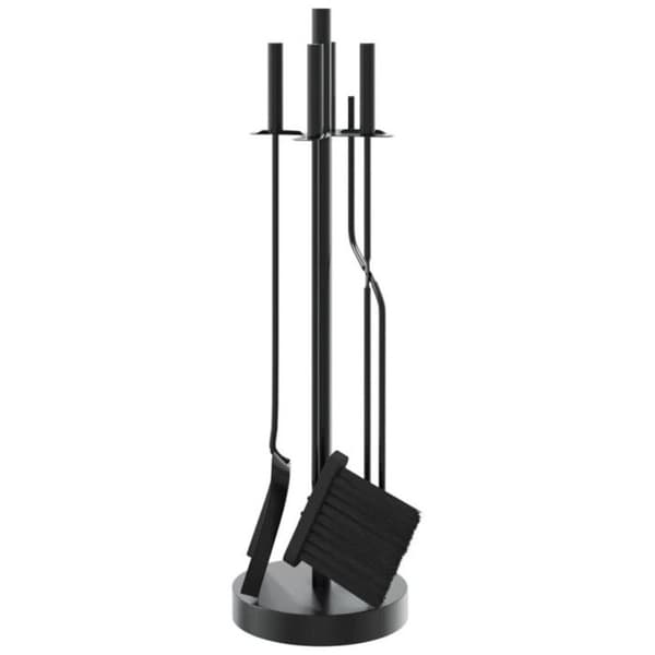 Set för skorstenverktyg 5 st 18x66 cm stål