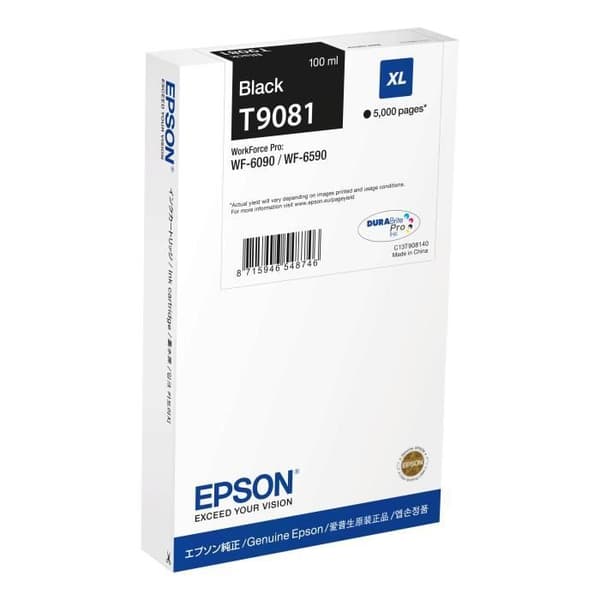 EPSON WF-6xxx bläckpatron BK