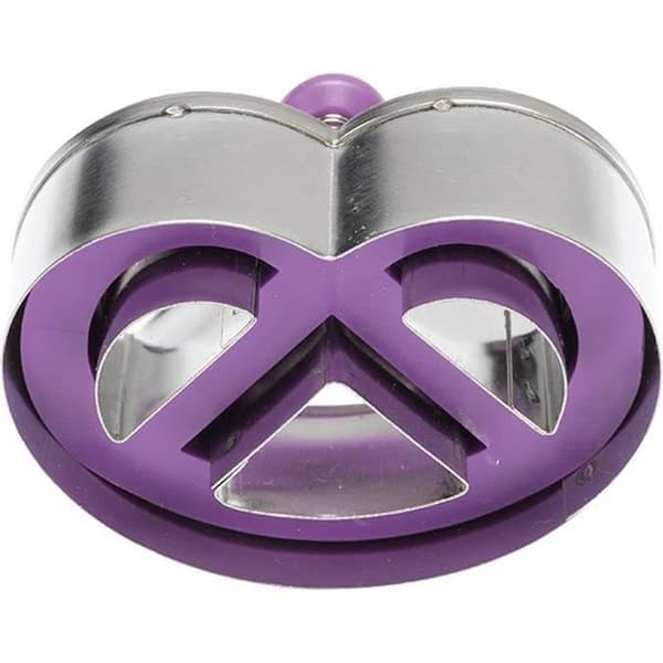 Pretzel cutter - PATISSE - 6cm - Rostfritt stål - Tål diskmaskin - Pusher ingår