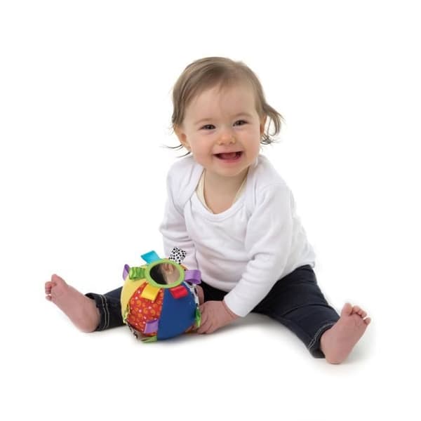 PLAYGRO Aktivitetsboll i tyg