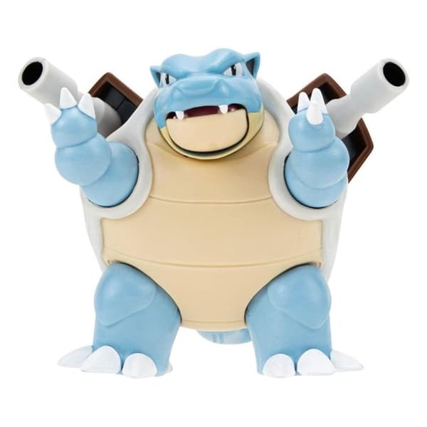 Jazwares - Pokémon - Figurine Battle Feature Blastoise 11 cm