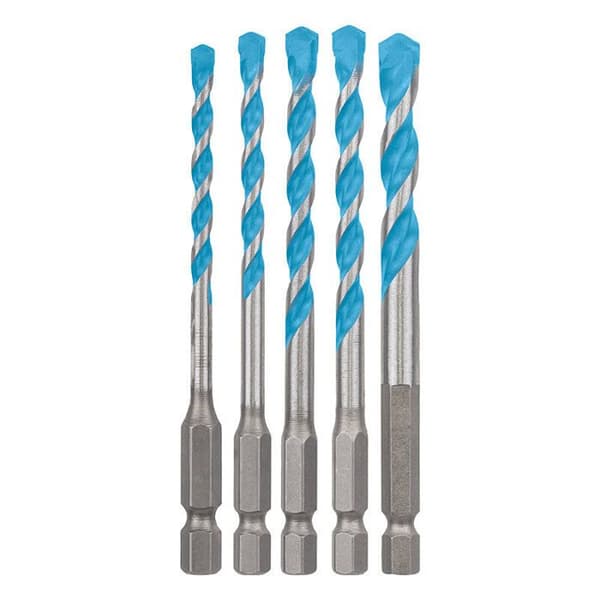 Mångsidiga borr - BOSCH - HEX-9 - Set om 5 delar - Precision 5x - Stål