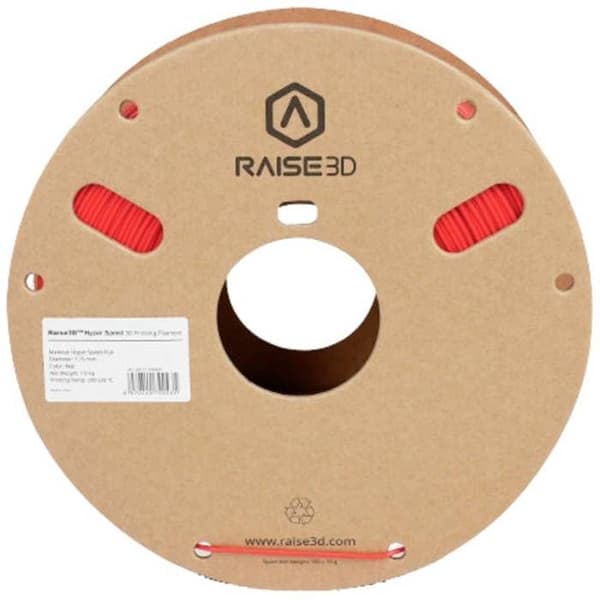 RAISE3D PMRA-1019-003 Hyper Speed PLA Filament PLA 1,75 mm röd 1 st.