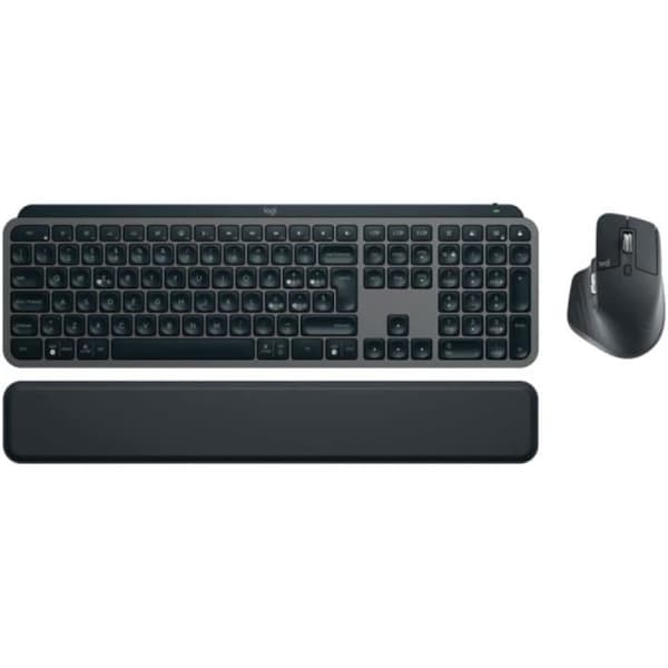 Combo Mus och Tangentbord - LOGITECH - MX Keys S & MX Master 3S - Grafit - Trådlös - QWERTY