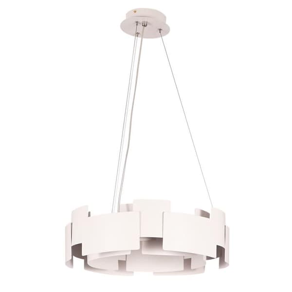 LED-hänglampa TORINO VIT 24W
