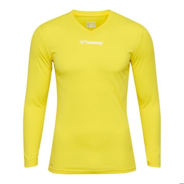 Hummel BL Essential långärmad T-shirt - blazing yellow