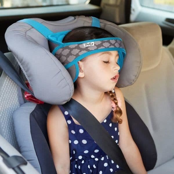 NAP UP Sommar Spädbarn Blå Head Support