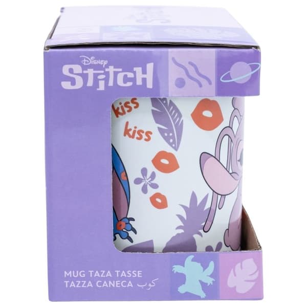 Keramikkopp - Stitch - 325 ml - Presentförpackning - Officiell Disney-licens