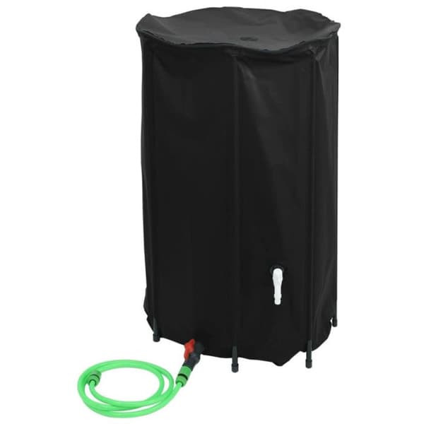 Vattentank med vikbar kran 500 L PVC