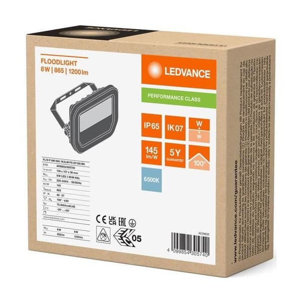 LED-projektor - LEDVANCE - 100D - 8W - 1200lm - IP66