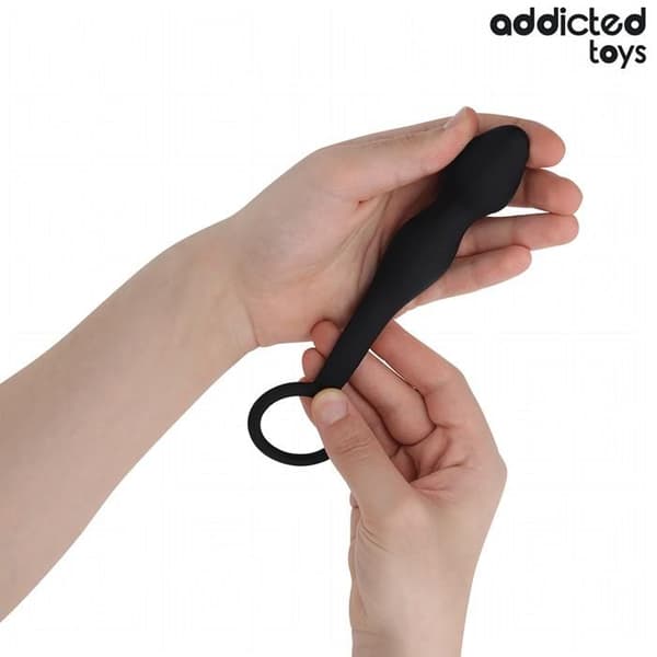 ADDIKTERADE LEKSAKER - ADDIKTERADE LEKSAKER - ANALPLUGG MED RING MODELL 2