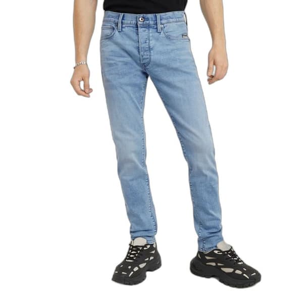 Slim jeans G-Star 3301 - midblue/blå