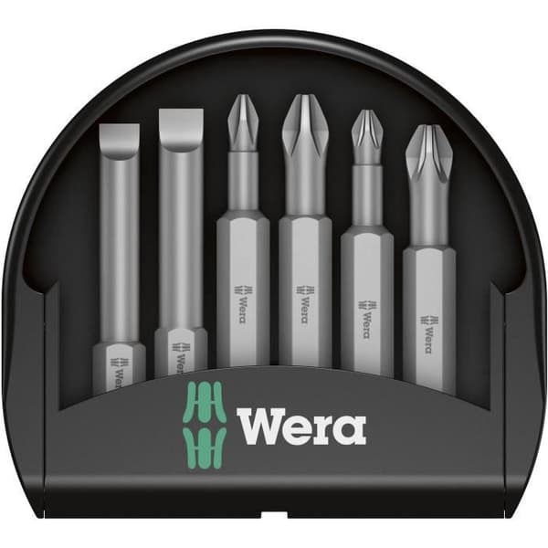 Bit-Check 6 universal 2 SB bitsfodral (6 stycken) - 05073638001 - Wera