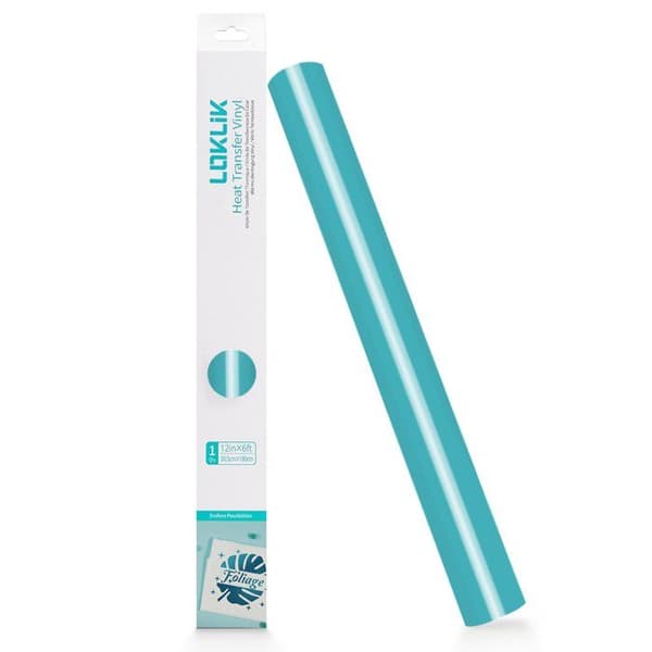 Värmeöverföringsvinyl Basic - Aqua Blå - 30,5 x 180 cm