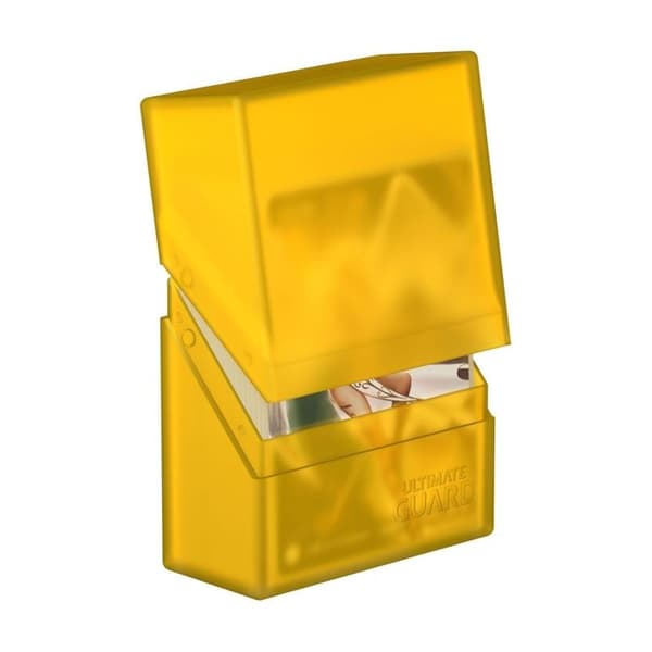 Ultimate Guard - Ultimate Guard - Boulder™ Deck Case 40+ standardstorlek Amber