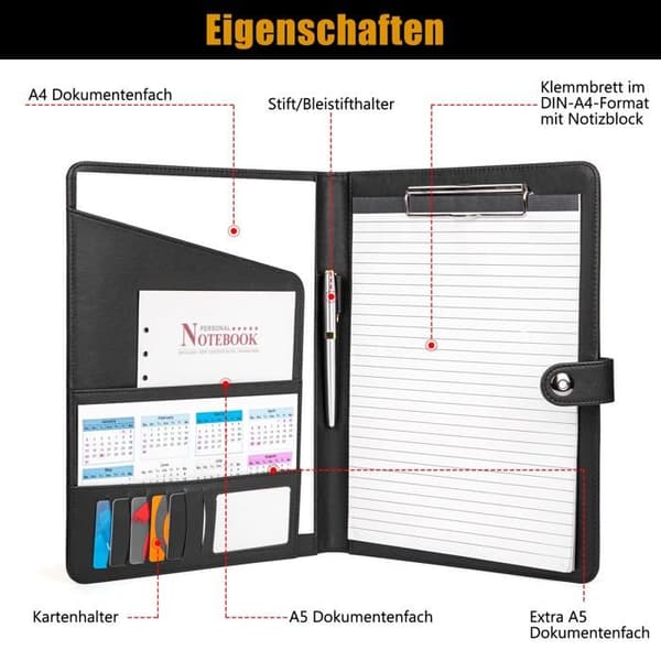 Porte-documents - väska - portfölj Amksons affär - AMK-0202