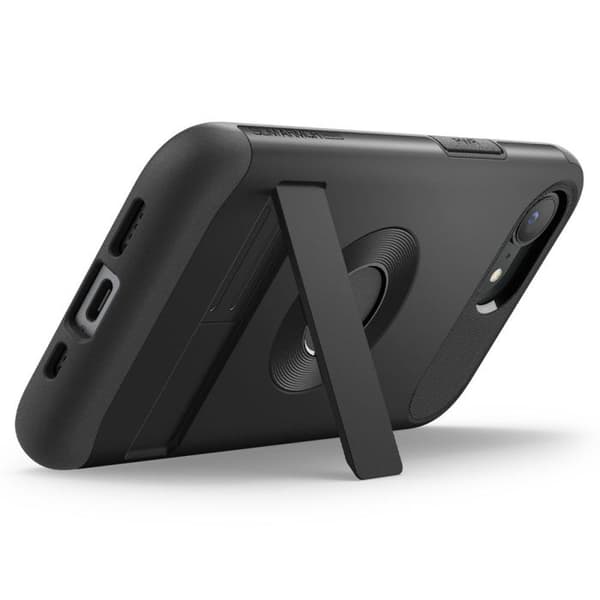 Spigen Slim Armor MagSafe-fodral för iPhone 16e - Svart