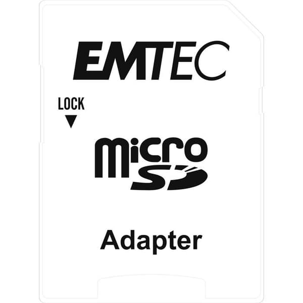 Flashminneskort - EMTEC - Micro SD 16 GB - Klass 10 - Läshastighet upp till 85 MB/s