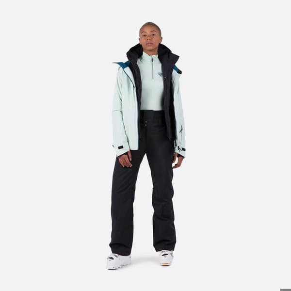 Klassisk 1/2 zip undertröja dam Rossignol