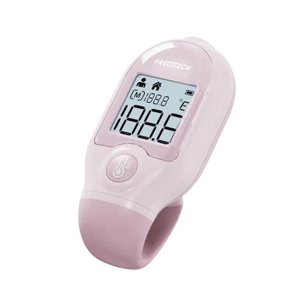 Mini icke-kontakttermometer PRECITECH (Rosa)