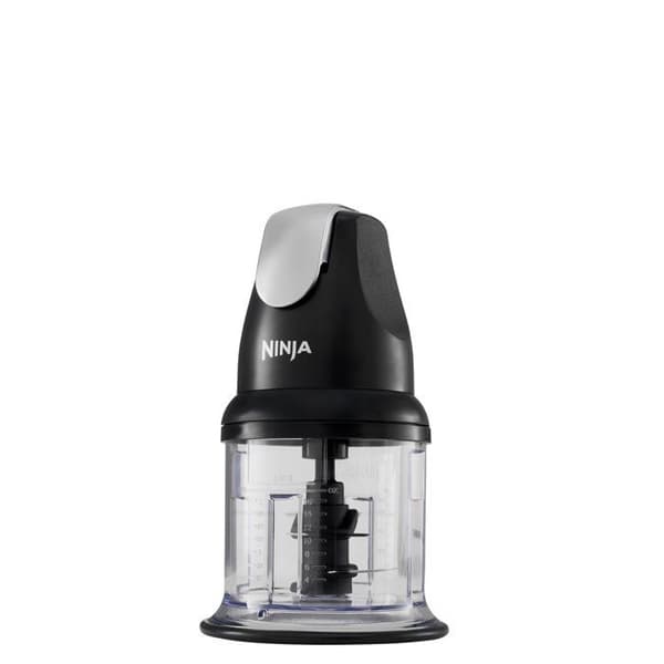 Elhacker - NINJA - Express Chop - NJ1002EUBK - Minihacker och kompakt mixer - 200 W - 2 skålar på 500 ml