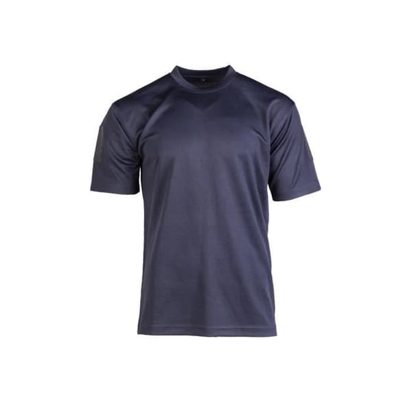T-SHIRT TAKTISK QUICKDRY MÖRKBLA - Miltec