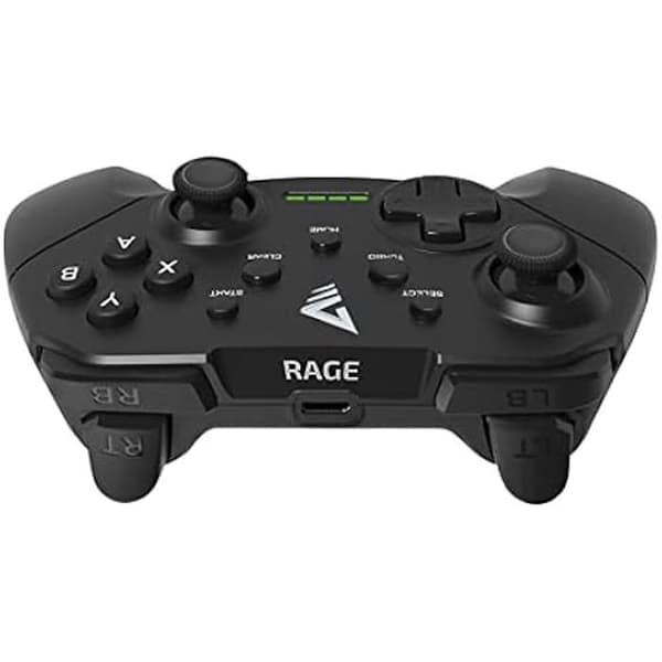 Spelkontroll - SAVIO - Rage - Trådad - Svart - USB