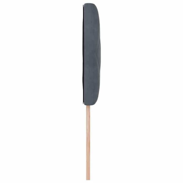 vidaXL Sänggavel Mörkgrå 90 cm Sammet 42007223
