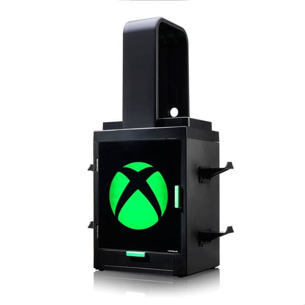 Spelskåp - NUMSKULL - Xbox Light Locker - LED - Controllerstöd - Svart