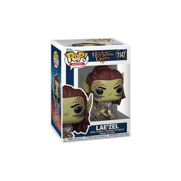 Figurine Funko Pop Spel Baldur's Gate 3 S2 Lae'zel med svärd