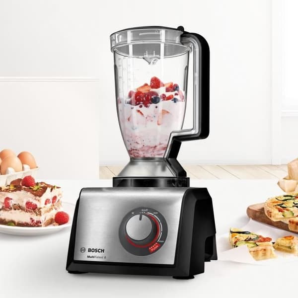 BOSCH - MC812M844 - Multifunktionsrobot - 1250W - Rostfritt stål + Svart
