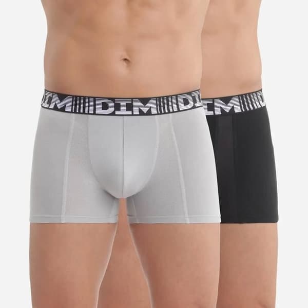 Pack med 2 Boxers i 3D Flex Air Bomull