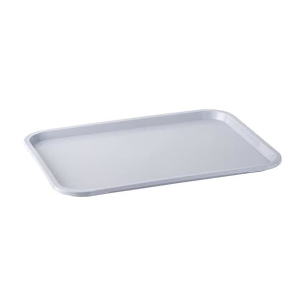 Självserverings- och snackingplatta - Aps - Grå - 41 x 30,5 cm - Polypropen - Rektangulär