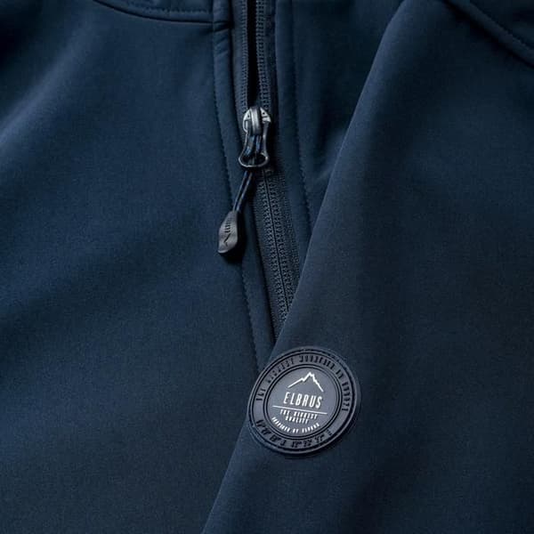 Elbrus Iver softshell vandringsjacka - total eclipse/total eclipse