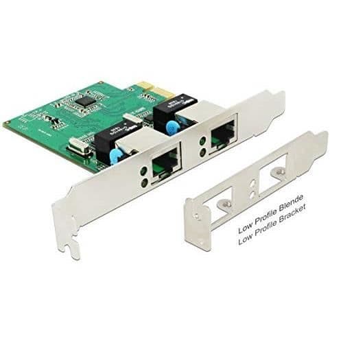 Nätverkskort WLAN - DELOCK - Intern - 1000 Mbit/s - PCI Express - Ethernet/LAN