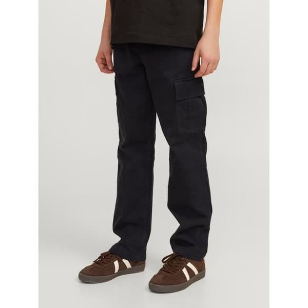 Jack & Jones Kane Harlow barn cargo byxor - svart