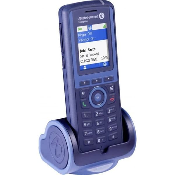 DECT-telefon - Alcatel-Lucent 8254 - Blå - Stor färgskärm - IP65 - Bluetooth
