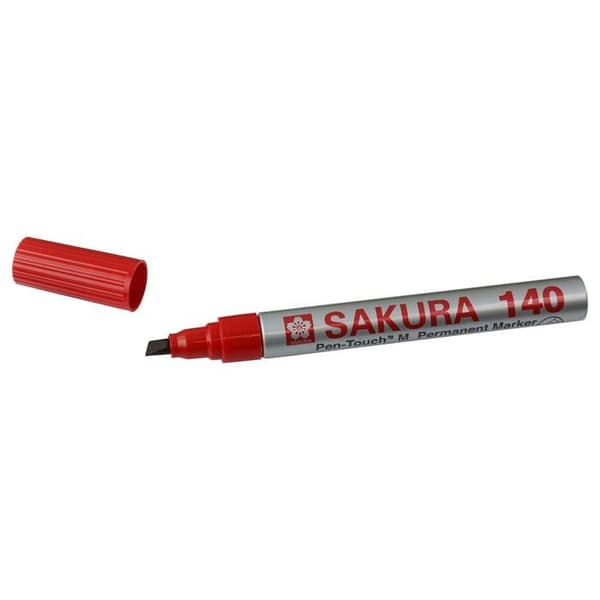 Markers - SAKURA - SKBL140SAK1B - Röd - Opaque - Oföränderlig