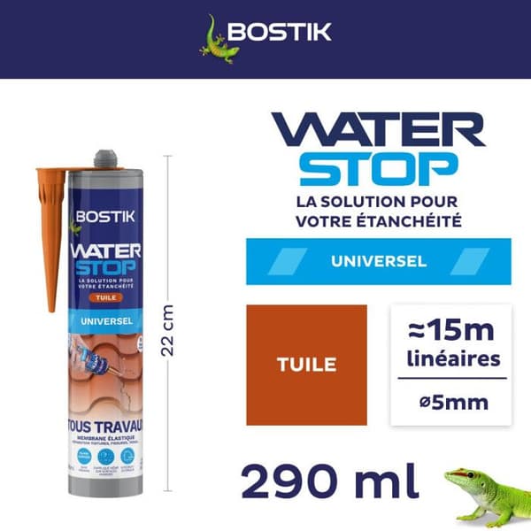 Waterstop Tuil Mastic Kartusch 290ml - Bostik