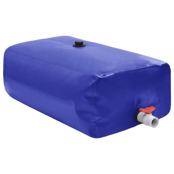 Vattentank med vikbar kran 100 L PVC