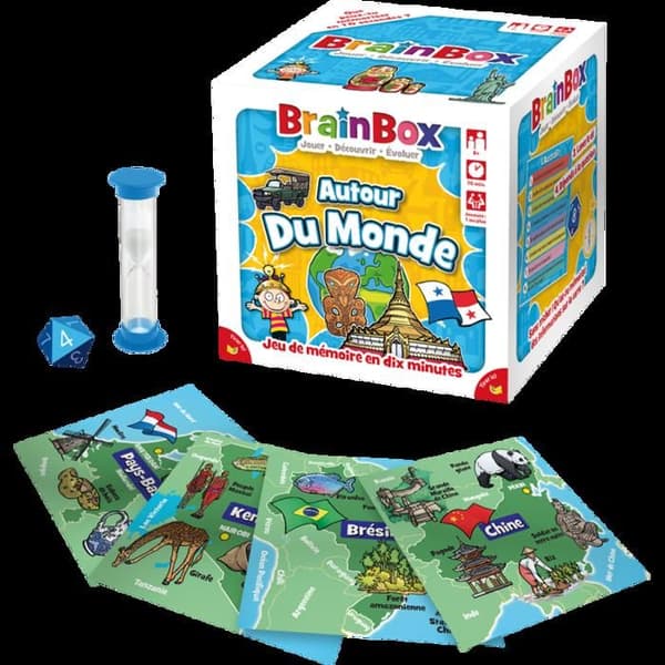 Ambiance-spelet Asmodee BrainBox Res jorden runt