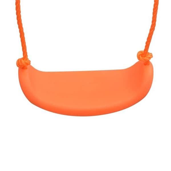 vidaXL enkelgunga Orange lekplatsgunga för barn 91361