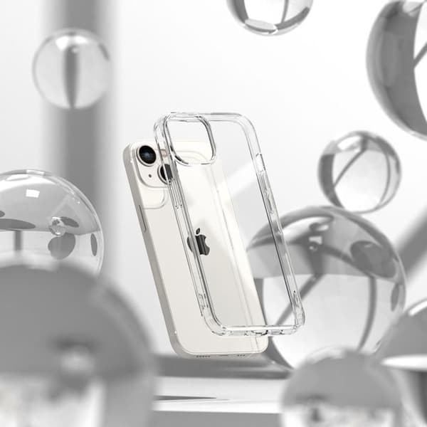 Skal - RINGKE - Fusion Matte - iPhone 14 Plus - Matt grå - Lätt och hållbart skydd