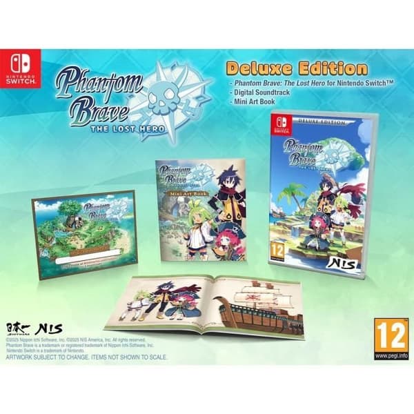 Phantom Brave The Lost Hero - Deluxe Edition - Nintendo Switch Spel