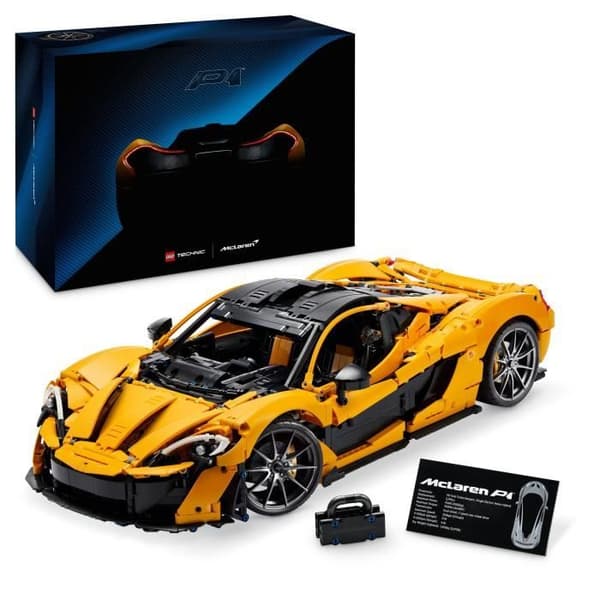 LEGO® Technic 42172 McLaren P1 - Hypercar Model Kit för vuxna fordonsentusiaster